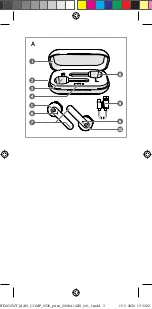 Preview for 3 page of nedis HPBT2052WT Quick Start Manual