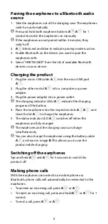 Preview for 6 page of nedis HPBT5053BK Quick Start Manual