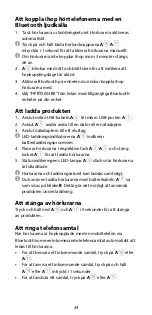 Preview for 34 page of nedis HPBT5053BK Quick Start Manual