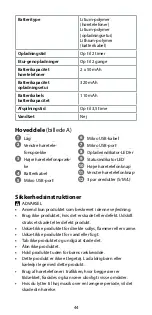 Preview for 44 page of nedis HPBT5053BK Quick Start Manual