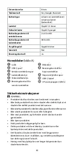 Preview for 42 page of nedis HPBT5055BK Quick Start Manual