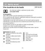 Preview for 73 page of nedis HPBT5060BK Quick Start Manual