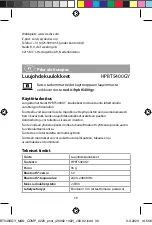 Preview for 39 page of nedis HPBT5400GY Quick Start Manual