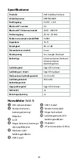 Preview for 35 page of nedis HPBT6050BK Quick Start Manual