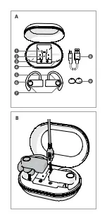 Preview for 3 page of nedis HPBT8051BK Quick Start Manual