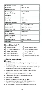 Preview for 32 page of nedis HPBT8051BK Quick Start Manual