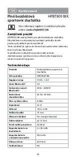 Preview for 62 page of nedis HPBT8051BK Quick Start Manual