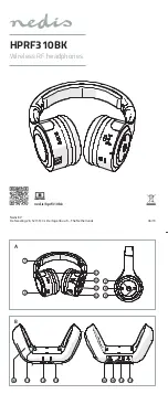 nedis HPRF310BK Quick Start Manual preview