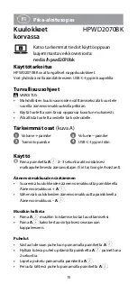 Preview for 15 page of nedis HPWD2070BK Quick Start Manual