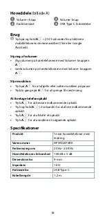 Preview for 18 page of nedis HPWD2070BK Quick Start Manual