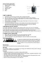 Preview for 3 page of nedis HTFA11CWT Manual