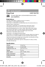 Preview for 7 page of nedis KADF300FSR Quick Start Manual