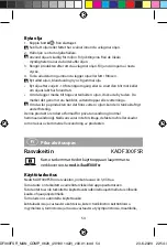 Preview for 54 page of nedis KADF300FSR Quick Start Manual