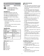 Preview for 4 page of nedis KAEB120EAL Quick Start Manual