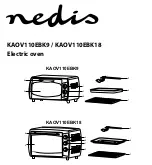 nedis KAOV110EBK9 User Manual preview