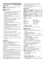 Preview for 4 page of nedis KARC110AL Quick Start Manual