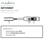 nedis KATH108GY User Manual preview