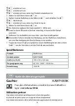 Preview for 8 page of nedis KAWP100BK Quick Start Manual