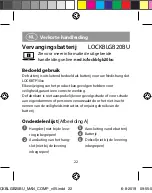 Preview for 22 page of nedis LOCKBLGB20BU Quick Start Manual