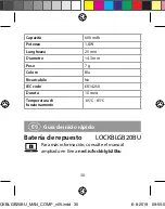 Preview for 30 page of nedis LOCKBLGB20BU Quick Start Manual