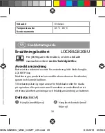 Preview for 39 page of nedis LOCKBLGB20BU Quick Start Manual