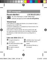 Preview for 47 page of nedis LOCKBLGB20BU Quick Start Manual