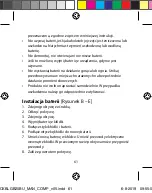 Preview for 61 page of nedis LOCKBLGB20BU Quick Start Manual