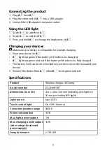 Preview for 5 page of nedis LTLQ10W1WT Quick Start Manual