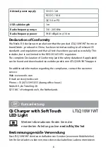 Preview for 6 page of nedis LTLQ10W1WT Quick Start Manual