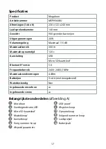 Preview for 17 page of nedis MEPH160BU Quick Start Manual