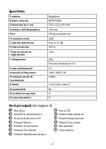 Preview for 21 page of nedis MEPH160BU Quick Start Manual