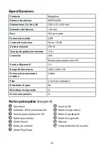 Preview for 25 page of nedis MEPH160BU Quick Start Manual