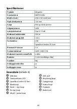 Preview for 44 page of nedis MEPH160BU Quick Start Manual