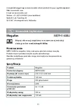 Preview for 51 page of nedis MEPH160BU Quick Start Manual