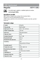 Preview for 63 page of nedis MEPH160BU Quick Start Manual