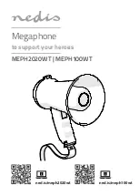 Preview for 1 page of nedis MEPH2020WT Quick Start Manual