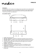 Preview for 10 page of nedis MPWL611BK Manual