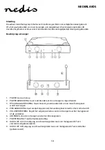 Preview for 14 page of nedis MPWL611BK Manual