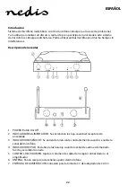 Preview for 22 page of nedis MPWL611BK Manual