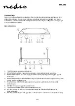 Preview for 62 page of nedis MPWL611BK Manual