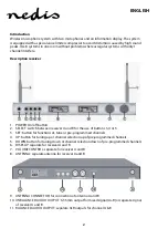 Предварительный просмотр 2 страницы nedis MPWL621BK Manual