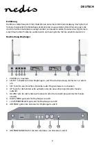 Предварительный просмотр 7 страницы nedis MPWL621BK Manual