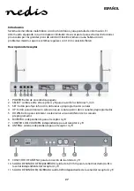 Предварительный просмотр 27 страницы nedis MPWL621BK Manual