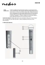 Предварительный просмотр 39 страницы nedis MPWL621BK Manual