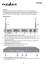 Предварительный просмотр 62 страницы nedis MPWL621BK Manual