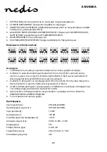 Предварительный просмотр 65 страницы nedis MPWL621BK Manual