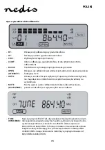 Предварительный просмотр 78 страницы nedis MPWL621BK Manual