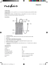 Preview for 10 page of nedis MPWL631BK Manual