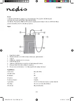 Preview for 22 page of nedis MPWL631BK Manual