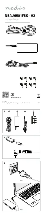 Preview for 4 page of nedis NBAU6501FBK Quick Start Manual